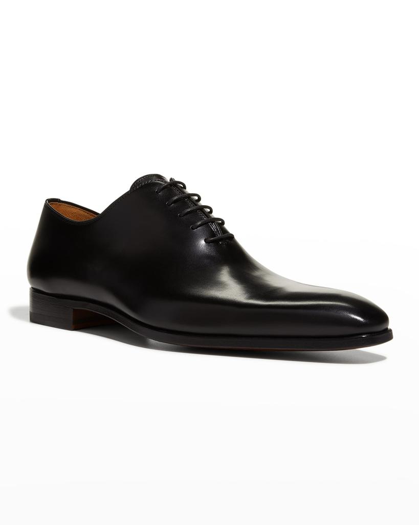 Men's Cruz Square-Toe Leather Oxfords商品第2张图片规格展示