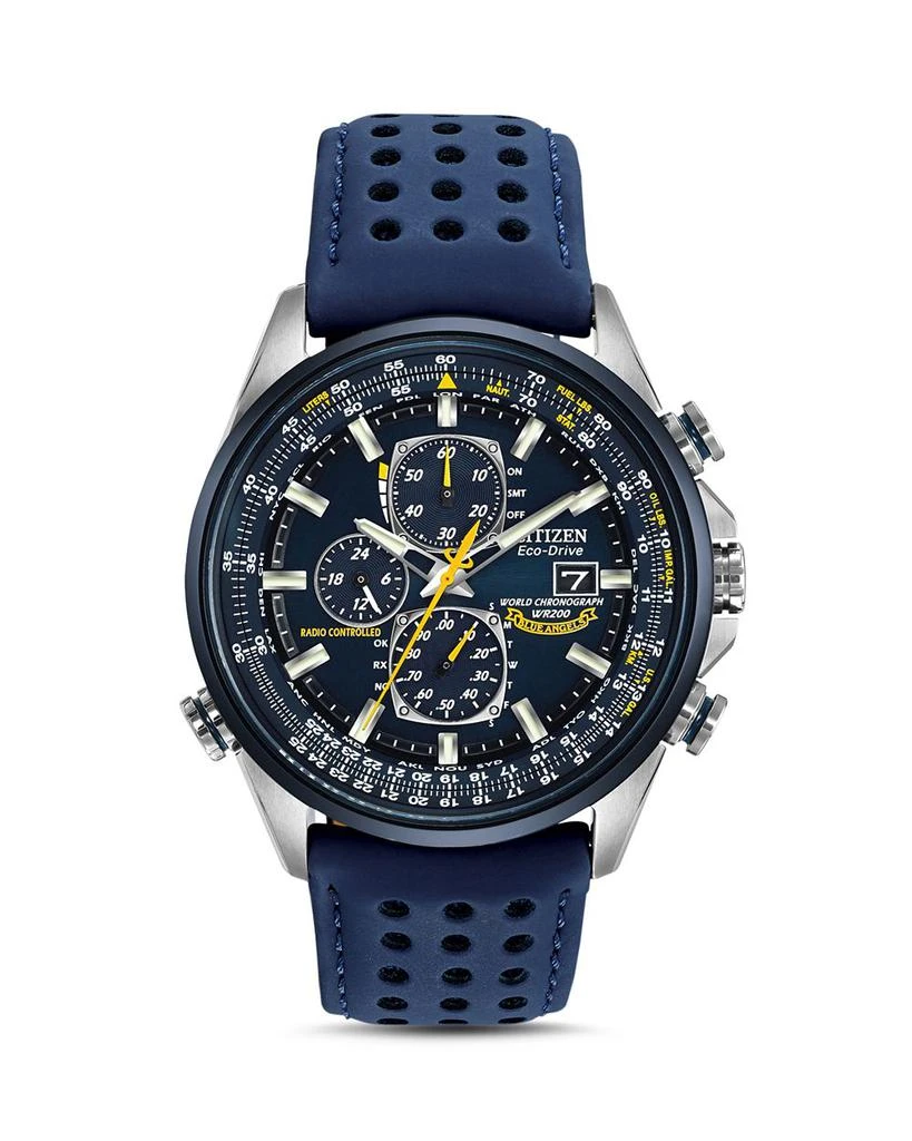 商品Citizen|Blue Angels World Chrono A-T Watch, 43mm,价格¥4128,第1张图片