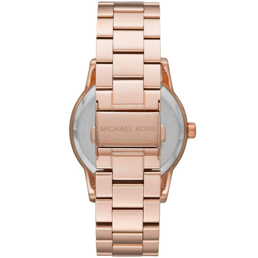 商品Michael Kors|Ritz Three-Hand Rose Gold-Tone Stainless Steel Watch,价格¥1543,第2张图片详细描述