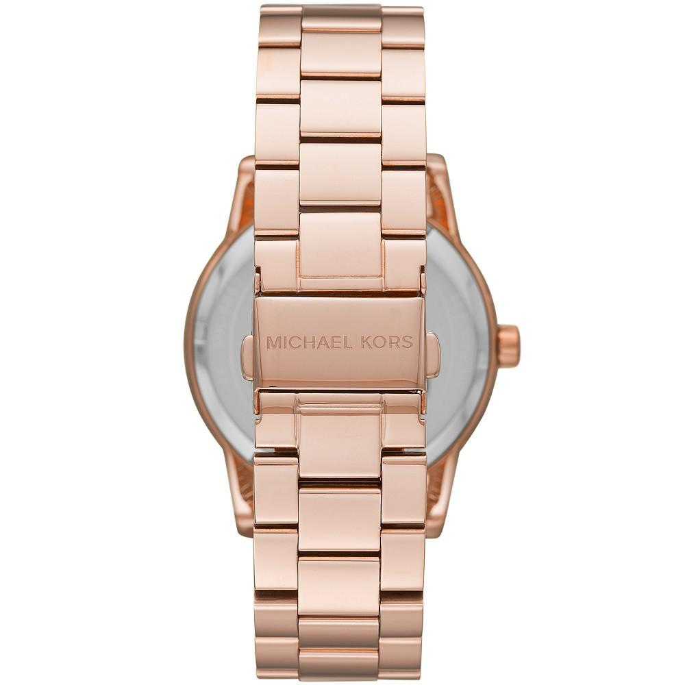 商品Michael Kors|Ritz Three-Hand Rose Gold-Tone Stainless Steel Watch,价格¥2017,第4张图片详细描述