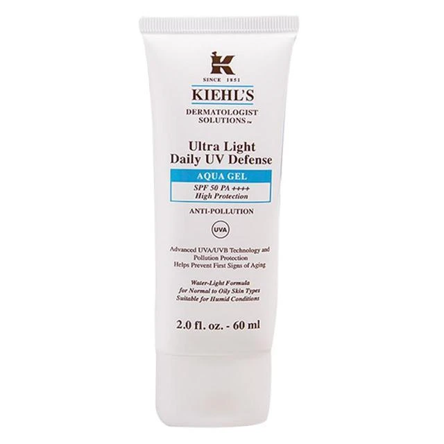 商品Kiehl's|科颜氏 防晒啫喱凝露 60ml 蓝色清爽型,价格¥203,第1张图片