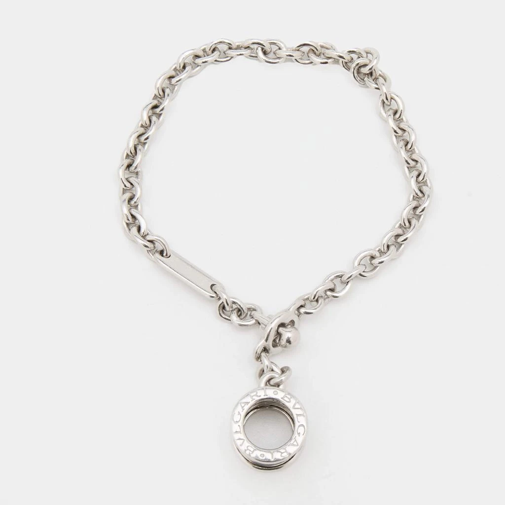 商品[二手商品] BVLGARI|Bvlgari B.Zero1 Sterling Silver Chain Link Charm Bracelet,价格¥2533,第3张图片详细描述