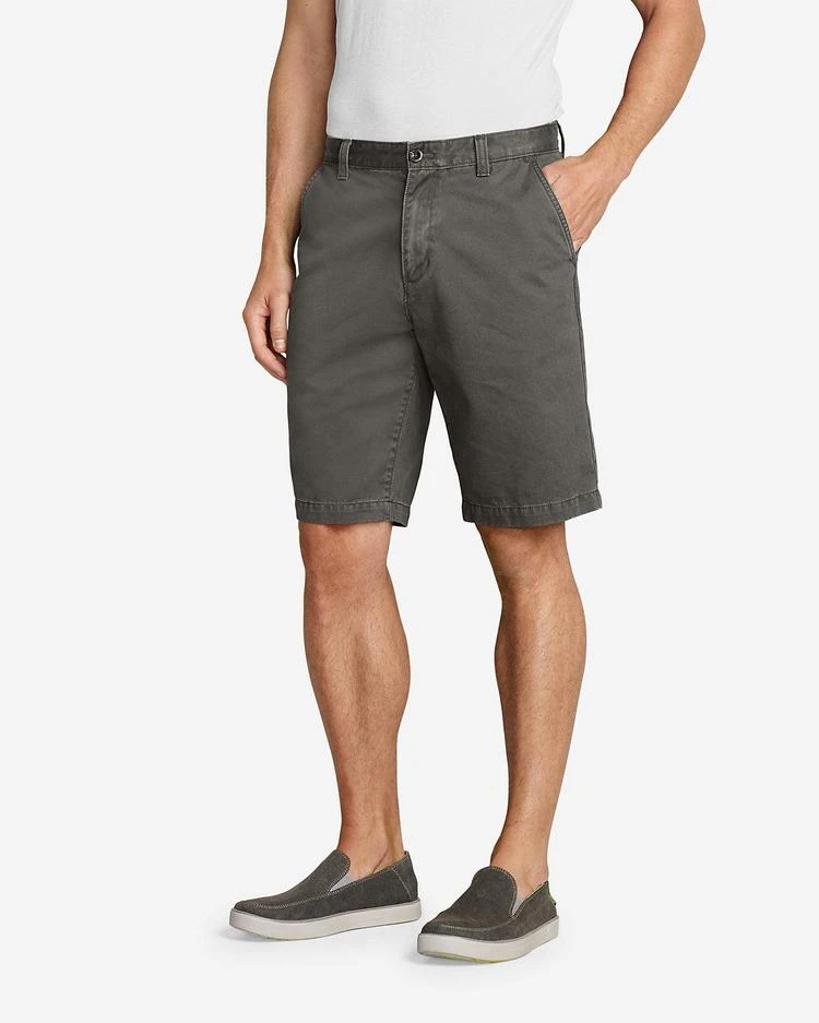 商品Eddie Bauer|男士Men's Legend Wash 11" Chino Shorts - Solid,价格¥187,第2张图片详细描述