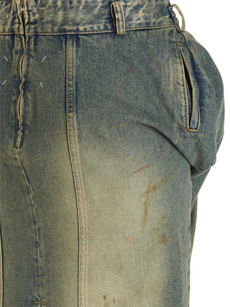 商品MAISON MARGIELA|Used dirty effect skirt,价格¥3717,第6张图片详细描述