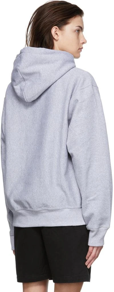 商品STUSSY|Grey Cotton Hoodie,价格¥1142,第3张图片详细描述