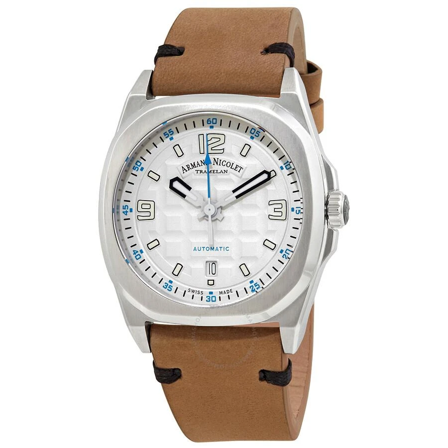 商品Armand Nicolet|JH9 Automatic Silver Dial Men's Watch A660HAA-AZ-PK4140CA,价格¥4451,第1张图片