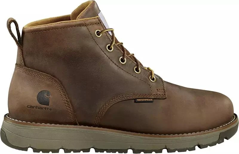 商品Carhartt|Carhartt Men's Millbrook 5" Waterproof Steel Toe Wedge Work Boots,价格¥1351,第1张图片