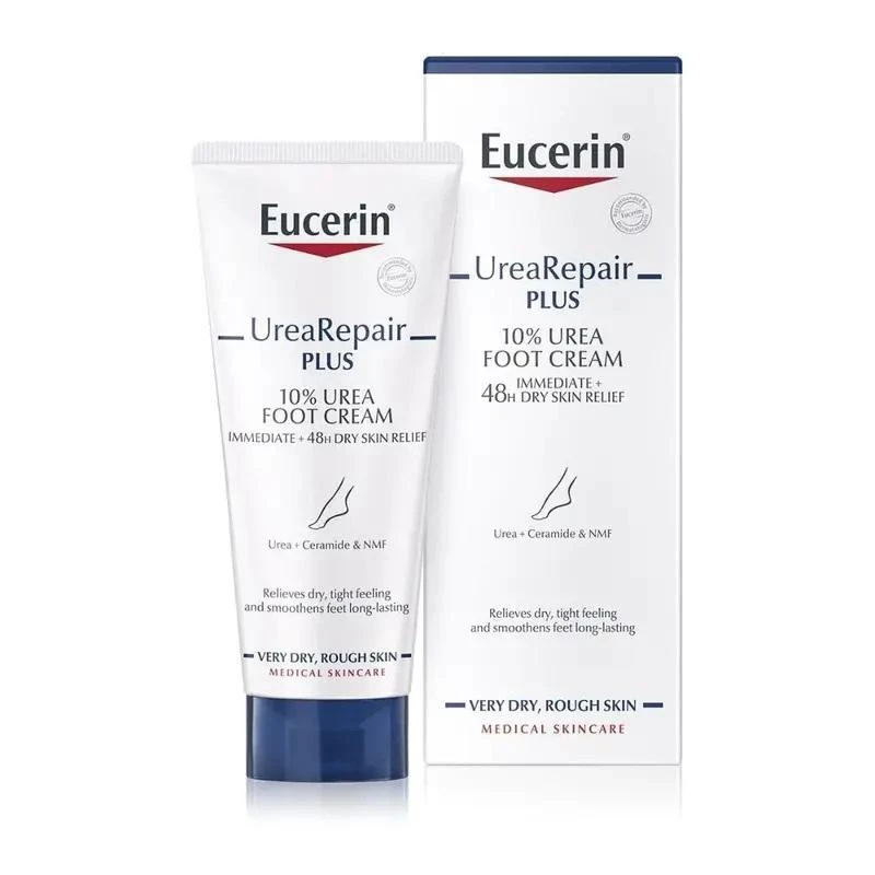 商品Eucerin|Eucerin 优色林 强效滋润修复护足霜 100ml,价格¥150,第1张图片