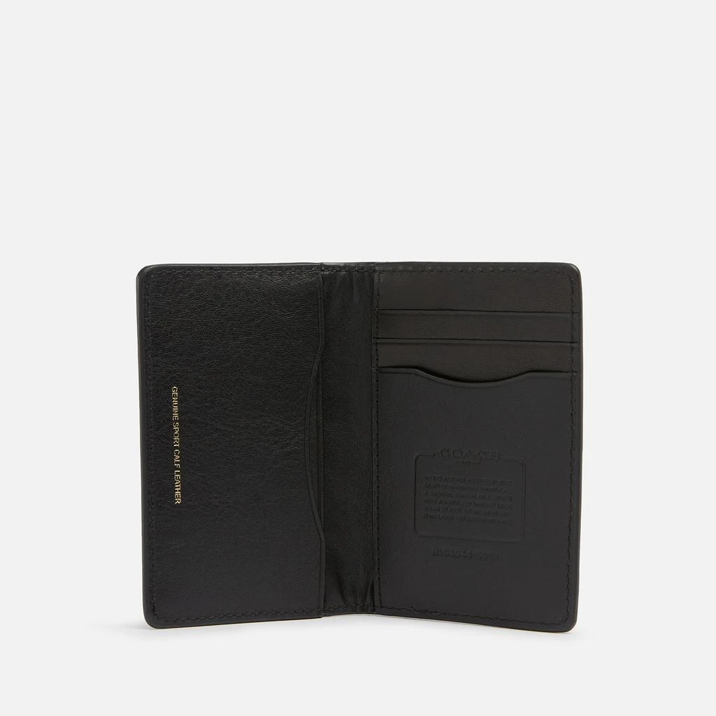 商品Coach|Coach Men's Card Wallet in Sport Calf,价格¥893,第3张图片详细描述