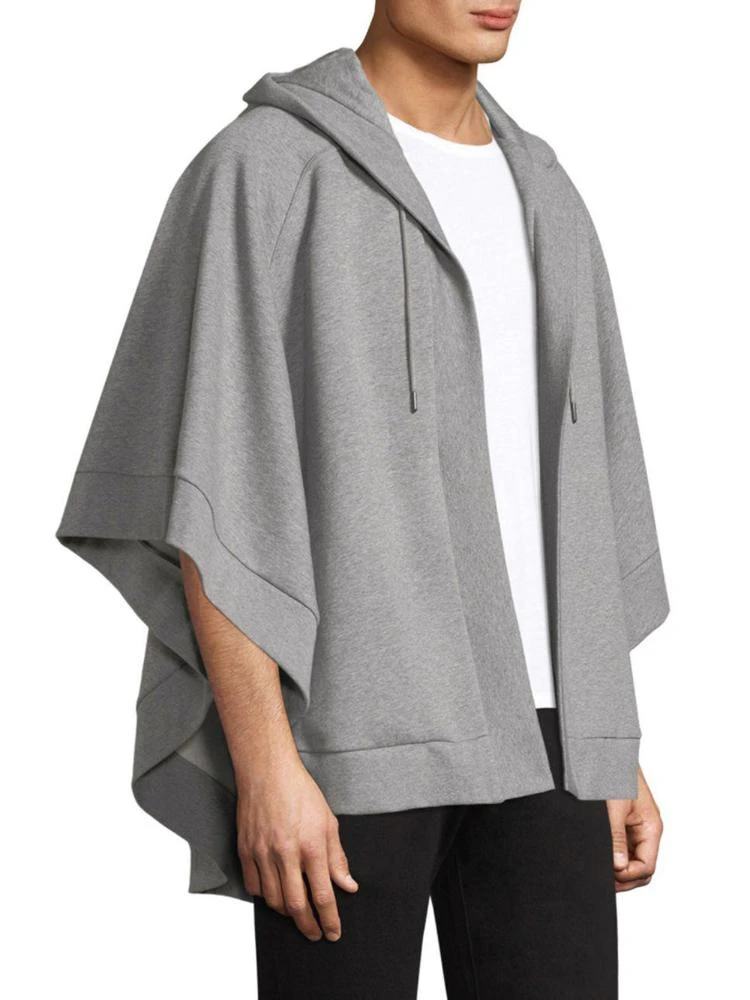 商品Burberry|Burberry - Embroidered Logo Cape Hoodie,价格¥1948,第3张图片详细描述