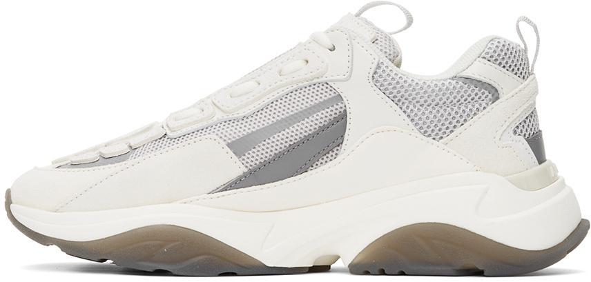 商品AMIRI|White & Grey Bone Runner Sneakers,价格¥5933,第5张图片详细描述