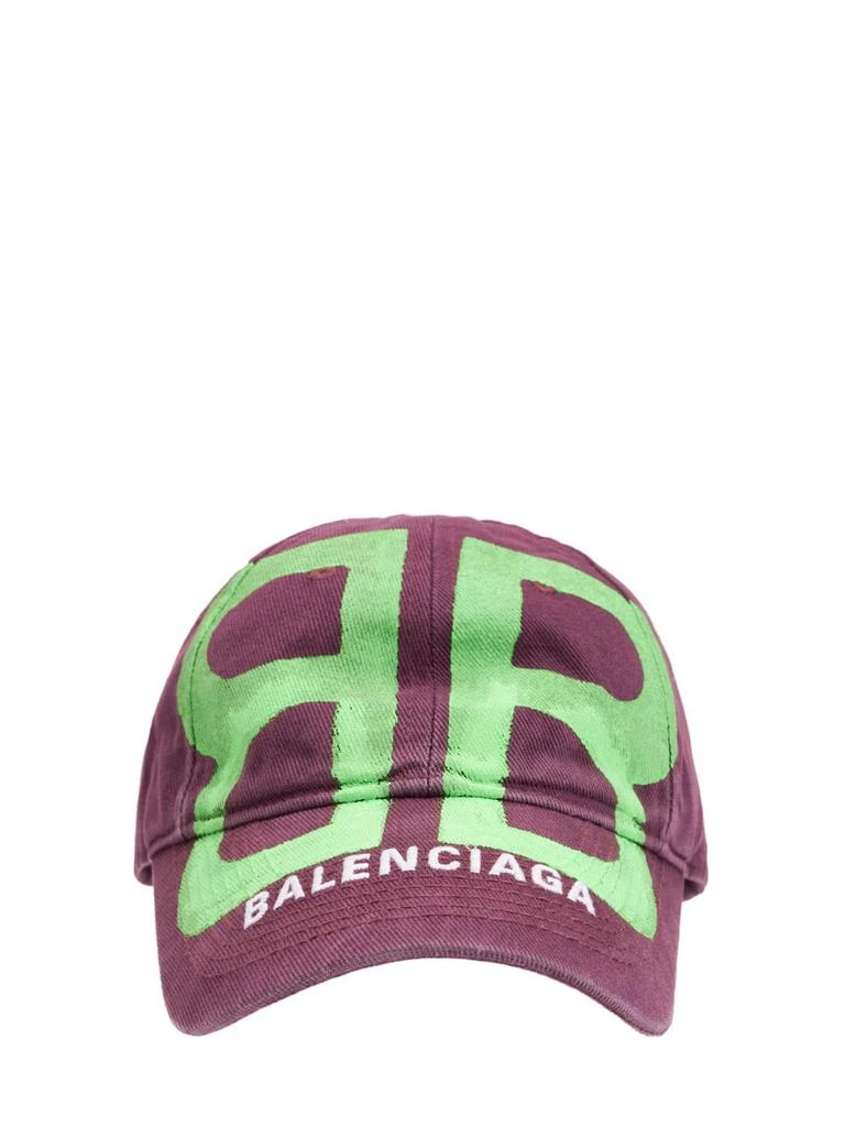 商品Balenciaga|Bb Sprayed Cotton Cap,价格¥3828,第1张图片
