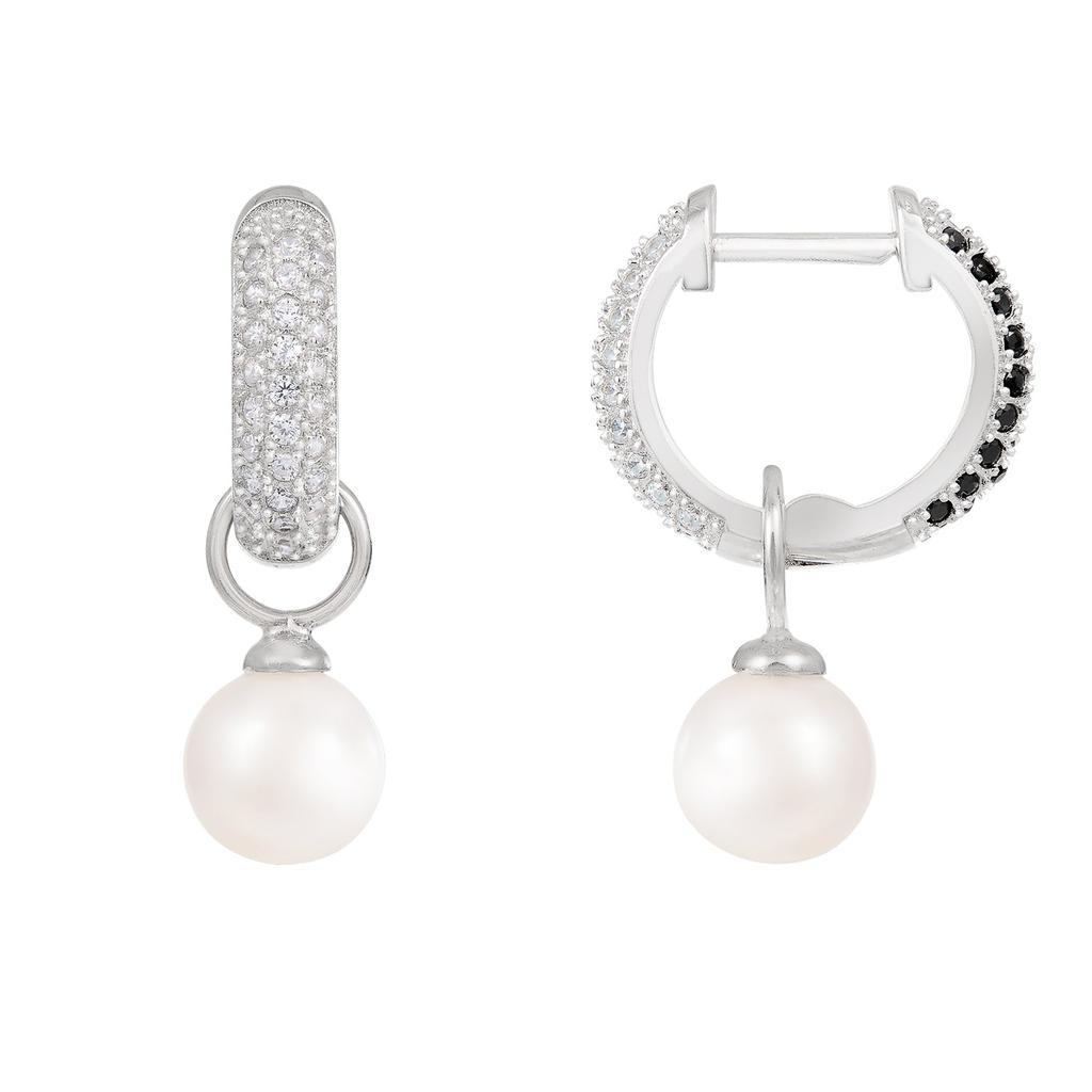 商品Splendid Pearls|Sterling Silver 7.5-8mm Pearl Earrings,价格¥452,第1张图片