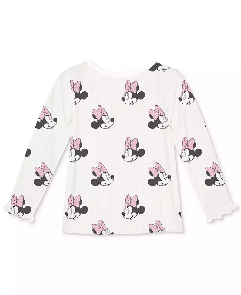 商品Disney|Baby Girls Minnie Mouse Jacket, Top & Ribbed Leggings, 3 Piece Set,价格¥176,第5张图片详细描述