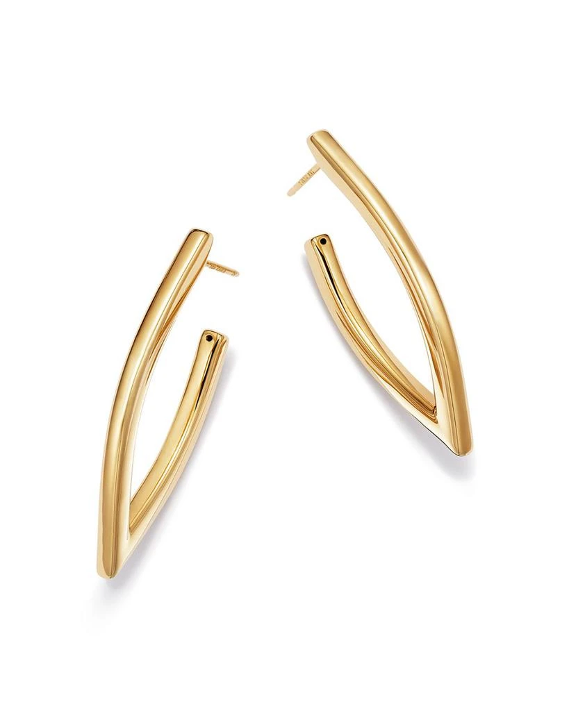 商品Bloomingdale's|V-Shape Hoop Earrings in 14K Yellow Gold - Exclusive,价格¥8655,第1张图片