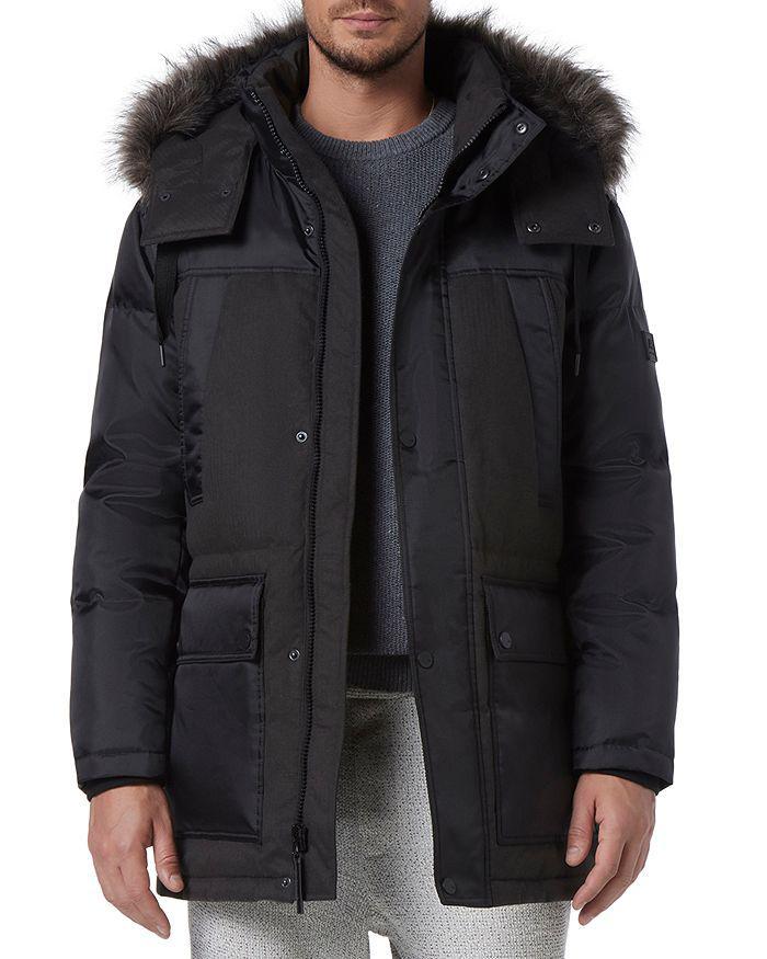 商品Andrew Marc|Tripp Removable Faux Fur Hooded Parka,价格¥2827,第1张图片