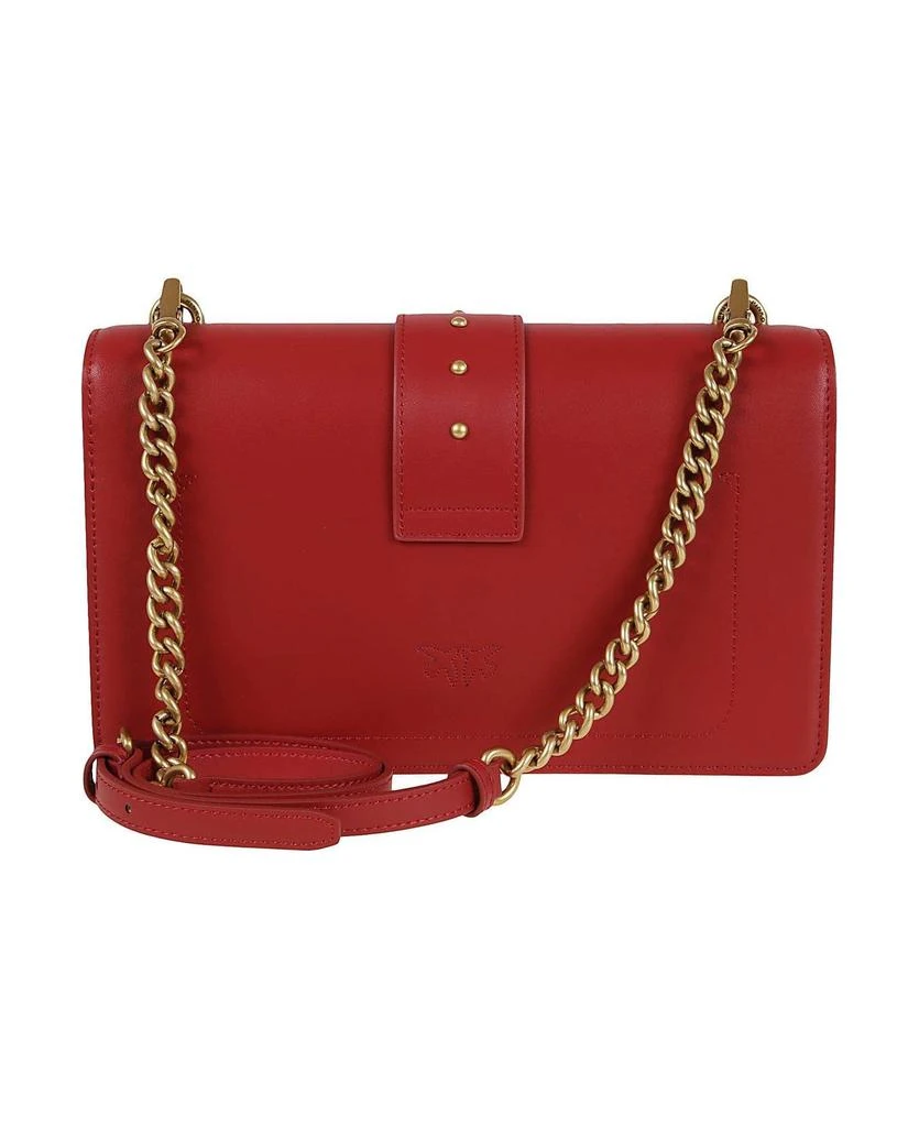 商品PINKO|Love Icon Foldover Crossbody Bag,价格¥2384,第2张图片详细描述