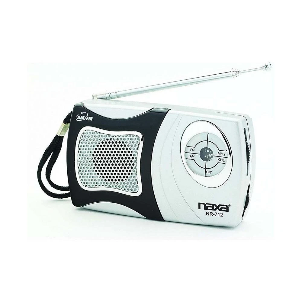 商品Naxa|AM/FM Mini Pocket Radio with Built-In Speaker,价格¥97,第1张图片