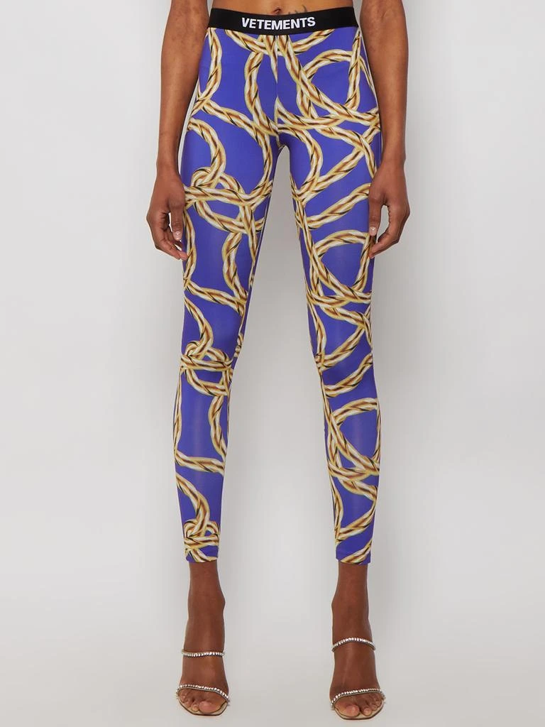 商品Vetements|Gold Chain Leggings,价格¥1551,第3张图片详细描述