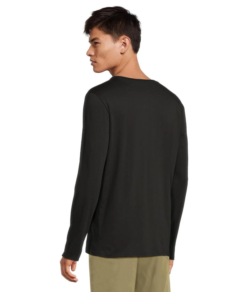 商品Lacoste|Long Sleeve Pima Jersey V-Neck T-Shirt,价格¥341,第3张图片详细描述