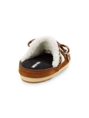 商品Moon Boot|Shearling Platform Mules,价格¥600,第3张图片详细描述