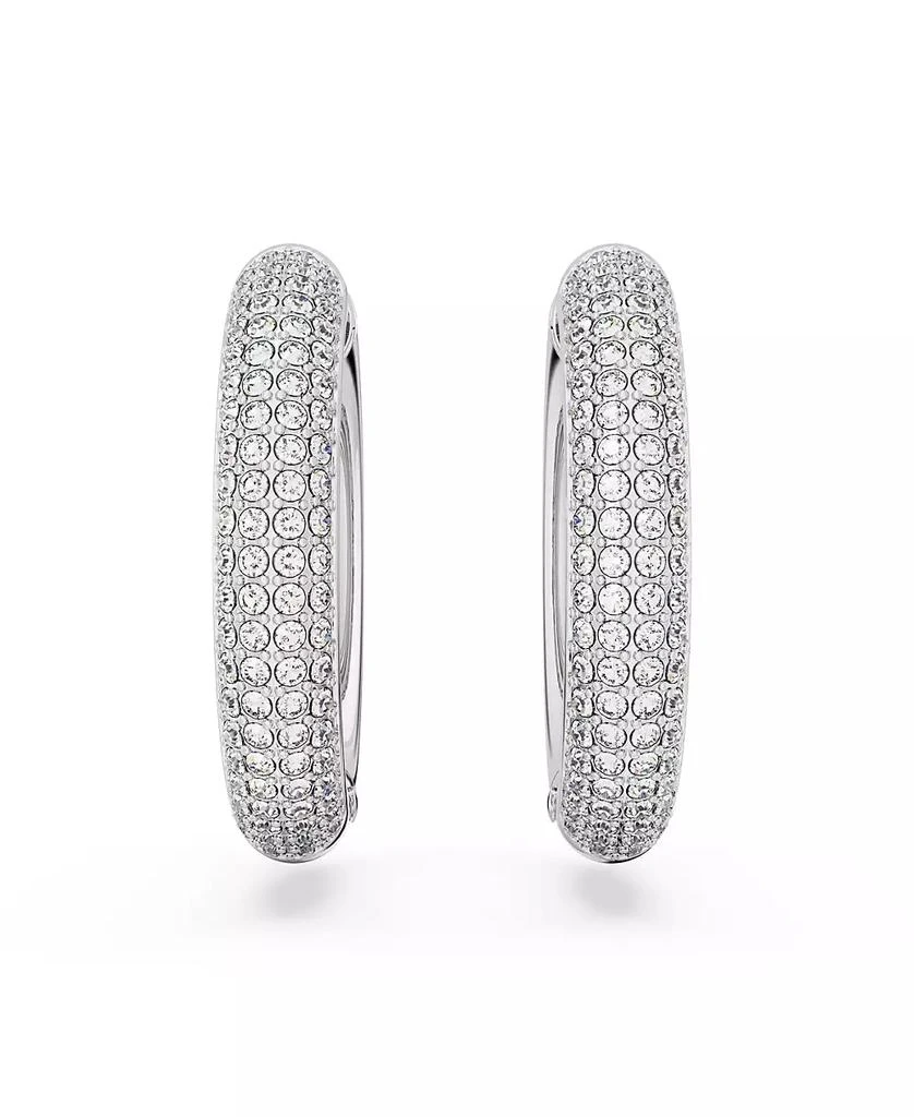 商品Swarovski|Crystal Pave Dextera Hoop Earrings,价格¥990,第4张图片详细描述