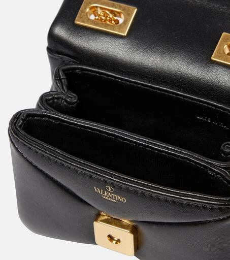 商品Valentino|One Stud Micro leather crossbody bag,价格¥10869,第3张图片详细描述