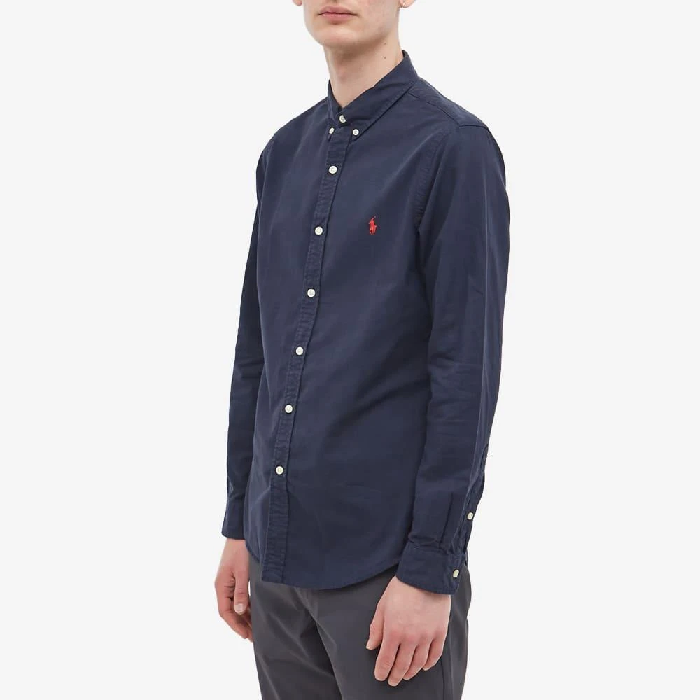 商品Ralph Lauren|Polo Ralph Lauren Slim Fit Garment Dyed Button Down Shirt,价格¥754,第2张图片详细描述