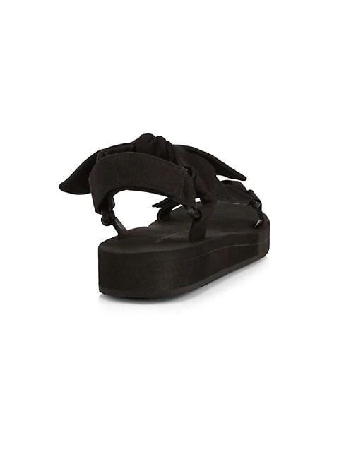 商品Loeffler Randall|Maisie Linen &amp; Cotton Sport Sandals,价格¥545,第3张图片详细描述
