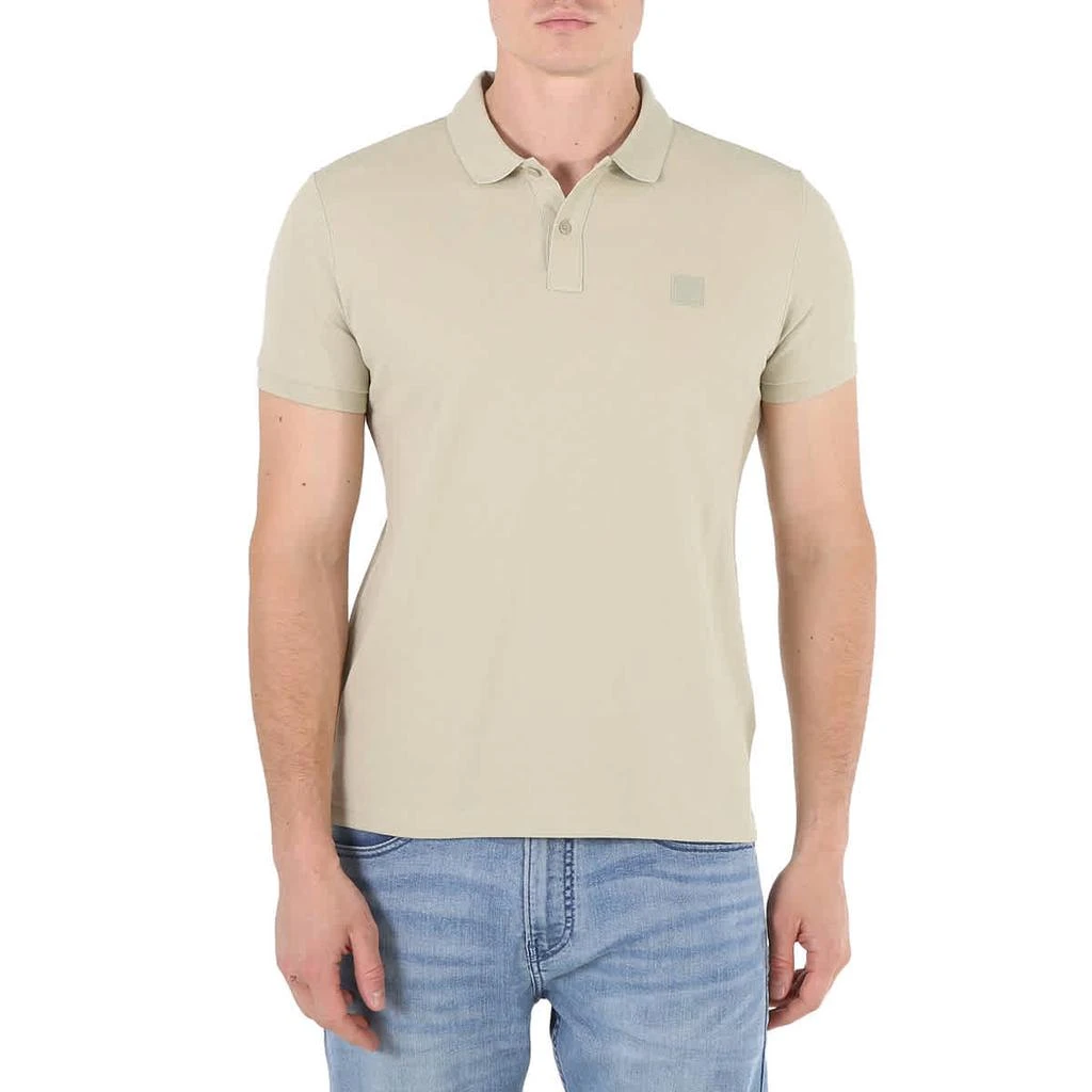 商品Calvin Klein|Men's Wheat Fields Embossed Logo Polo Shirt,价格¥448,第1张图片