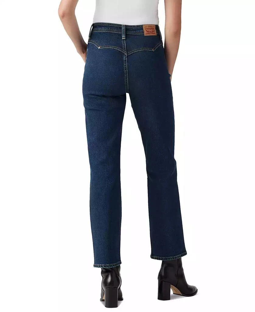 商品Levi's|Women's Ribcage High Rise Straight Ankle Jeans,价格¥76,第2张图片详细描述