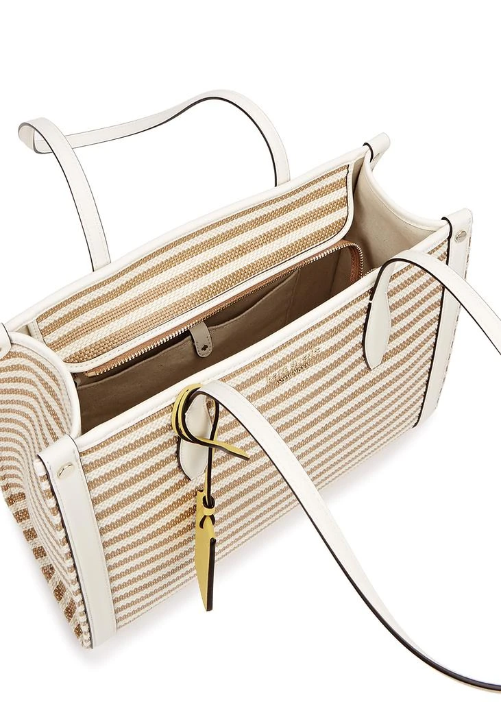 商品Kate Spade|Market medium striped canvas tote,价格¥1695,第4张图片详细描述