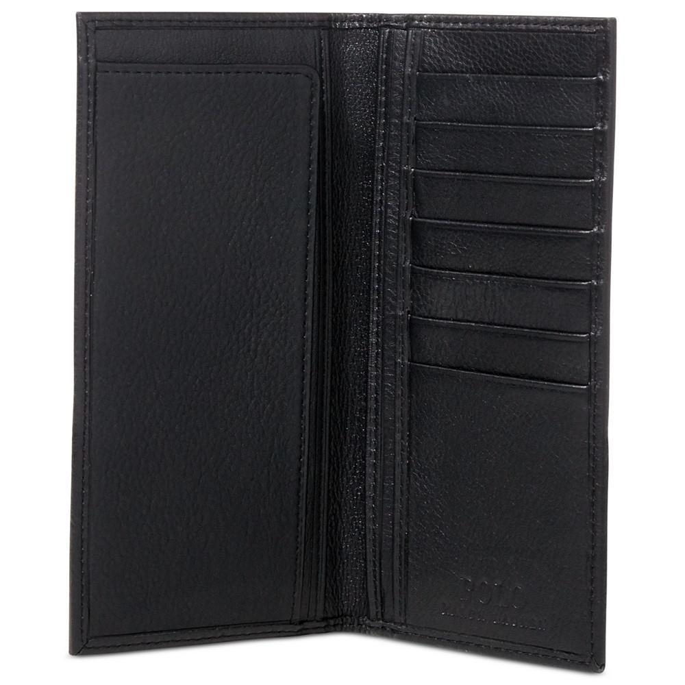 商品Ralph Lauren|Men's Wallet, Narrow Pebbled Wallet,价格¥691,第5张图片详细描述