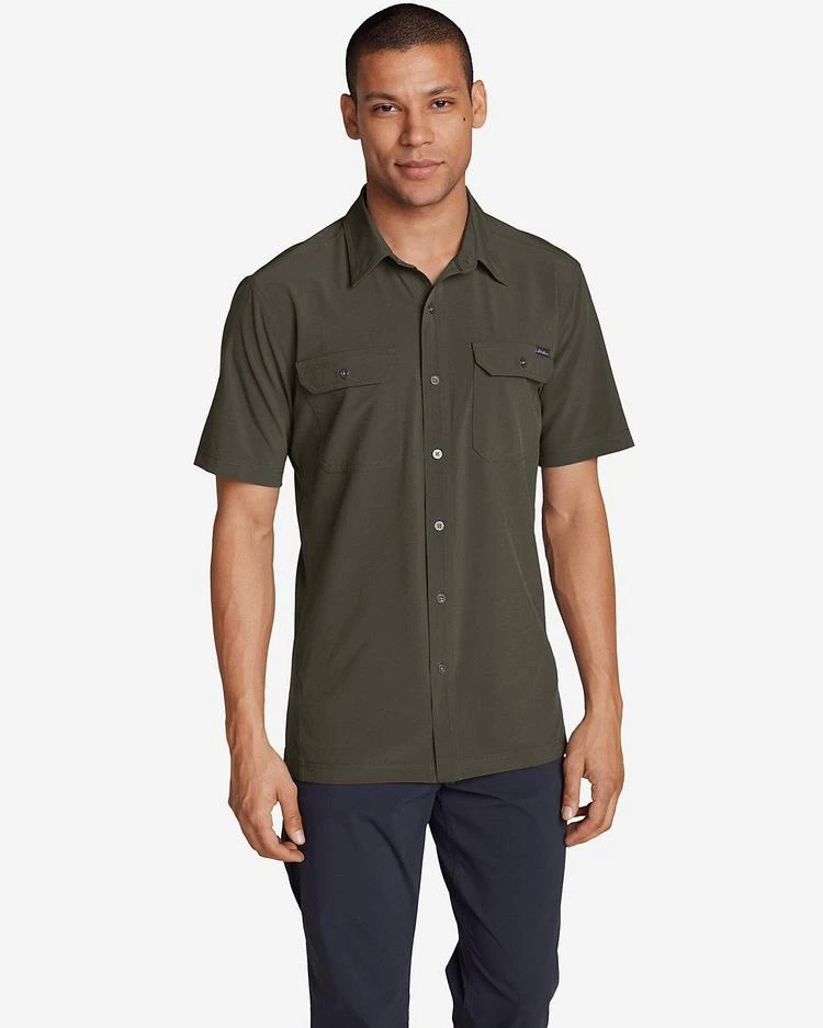 商品Eddie Bauer|Men&#39;s Departure Short-Sleeve Shirt,价格¥447,第3张图片详细描述