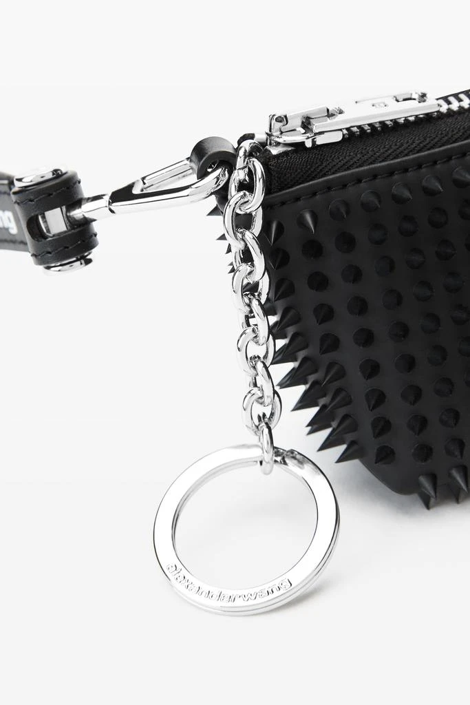 商品Alexander Wang|coin purse in rubberized spikes,价格¥1133,第4张图片详细描述