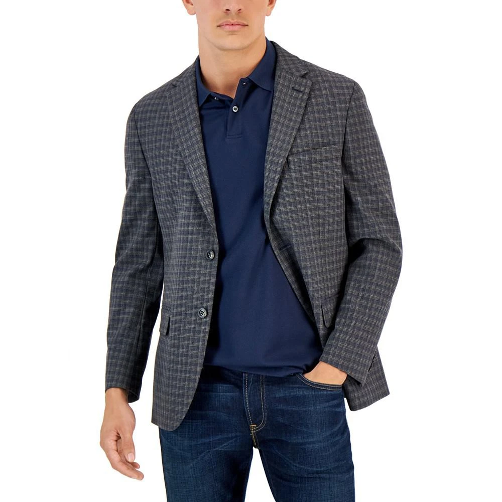 商品Tommy Hilfiger|Men's Modern-Fit Pattern Check Sport Coats,价格¥886,第1张图片