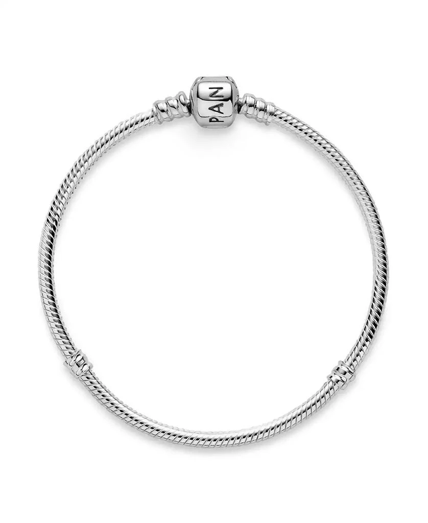 商品PANDORA|Moments Sterling Silver Snake Chain Bracelet,价格¥587,第3张图片详细描述