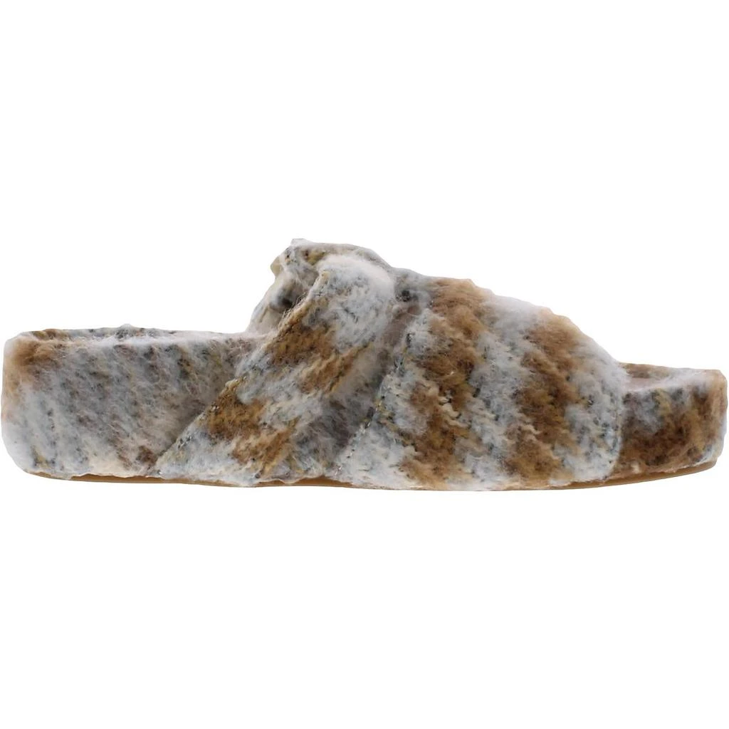 商品Steve Madden|Steve Madden Womens Rizzle Open Toe Footbed Sandals,价格¥39,第5张图片详细描述