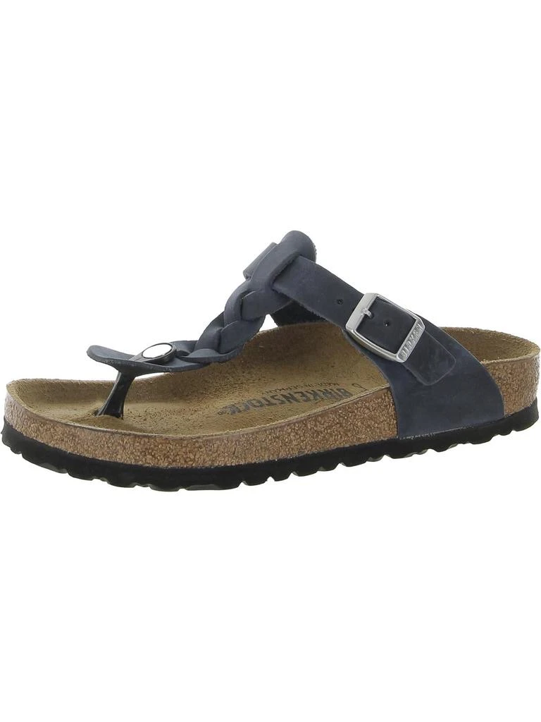 商品Birkenstock|Gizeh Braided Womens Suede Flip-Flop Thong Sandals,价格¥967,第1张图片