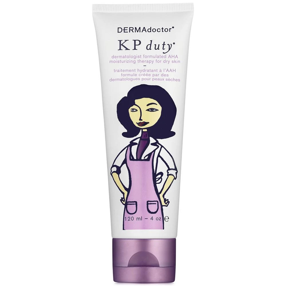 商品DERMAdoctor|果酸保湿身体乳（针对干性肌肤）DERMAdoctor KP Duty Dermatologist Formulated AHA Moisturizing Therapy for Dry Skin, 4oz.,价格¥286,第1张图片