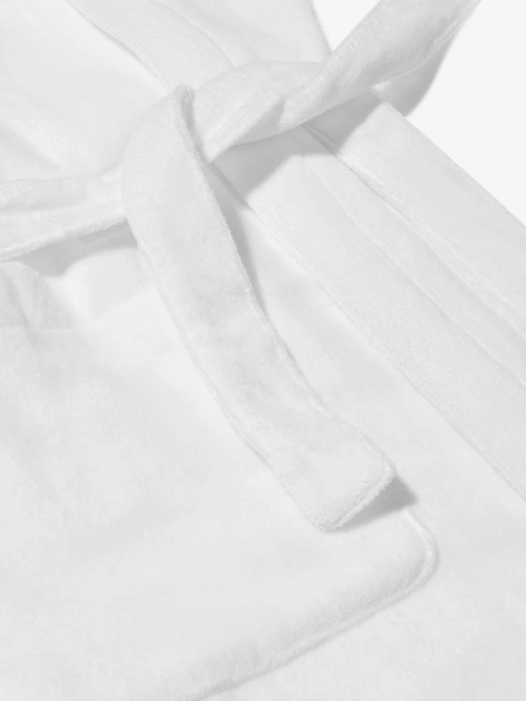 商品DSQUARED2|Dsquared2 White Unisex Cotton Icon Logo Bathrobe,价格¥1433,第2张图片详细描述