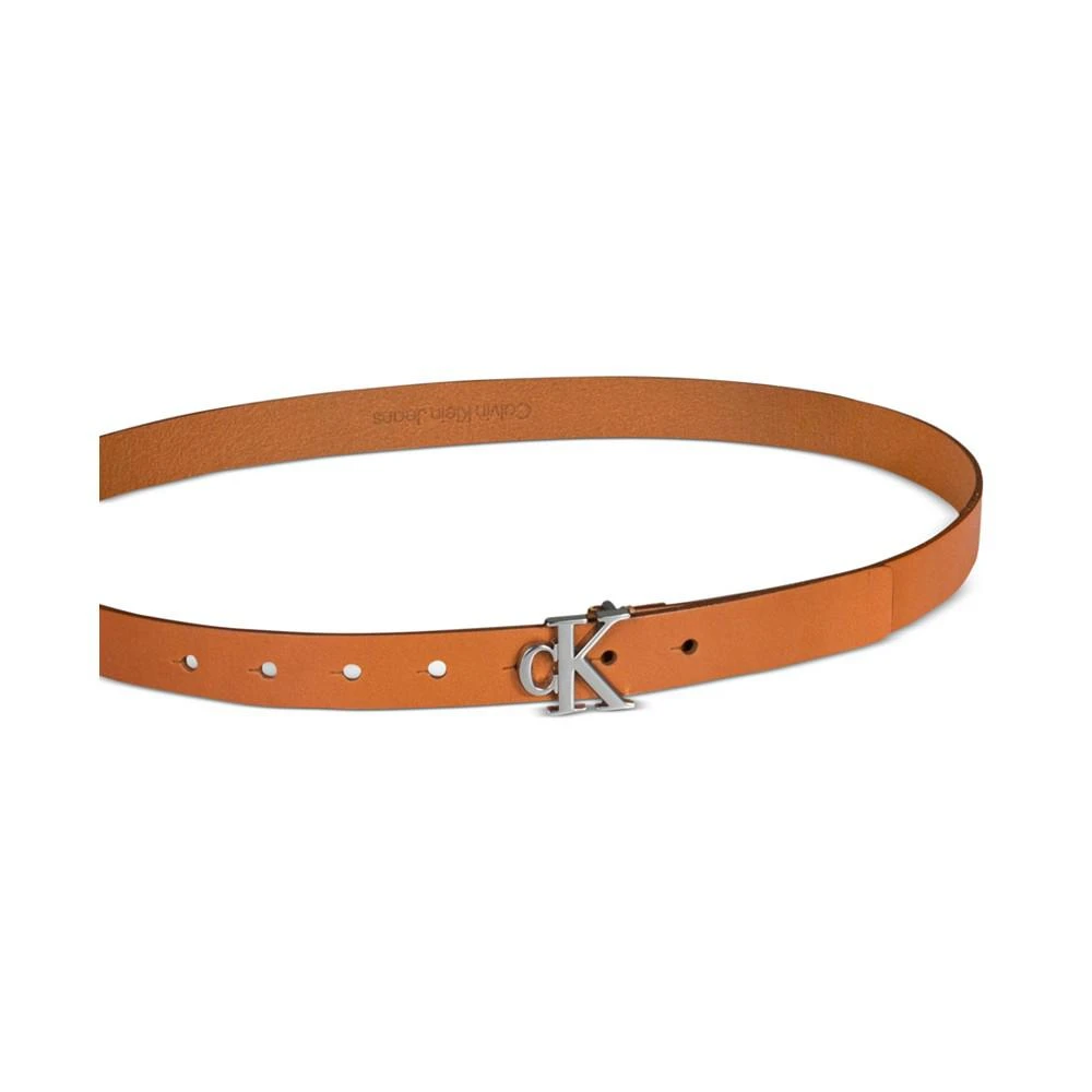 商品Calvin Klein|Women's CK Monogram Buckle Skinny Belt,价格¥270,第2张图片详细描述