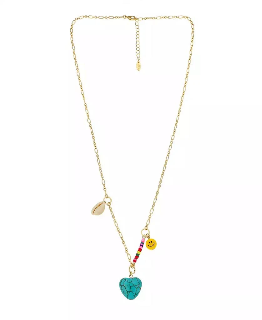 商品Ettika Jewelry|18K Gold Plated Chain Necklace with Beads,价格¥447,第1张图片