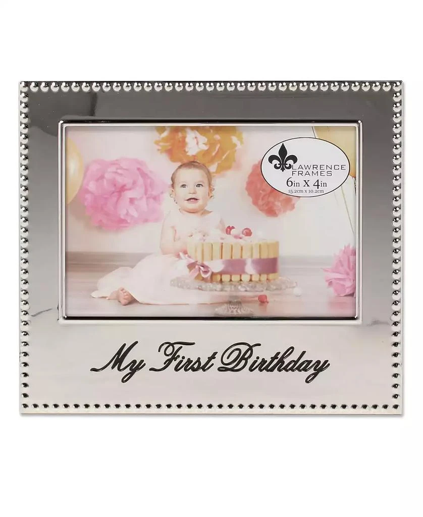 商品Lawrence Frames|My First Birthday Picture Frame - 4" x 6",价格¥178,第1张图片