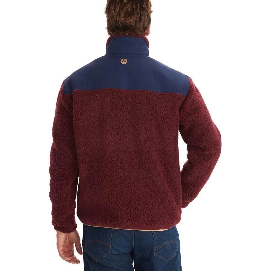 商品Marmot|Wiley Fleece Half-Zip Jacket - Men's,价格¥420 描述