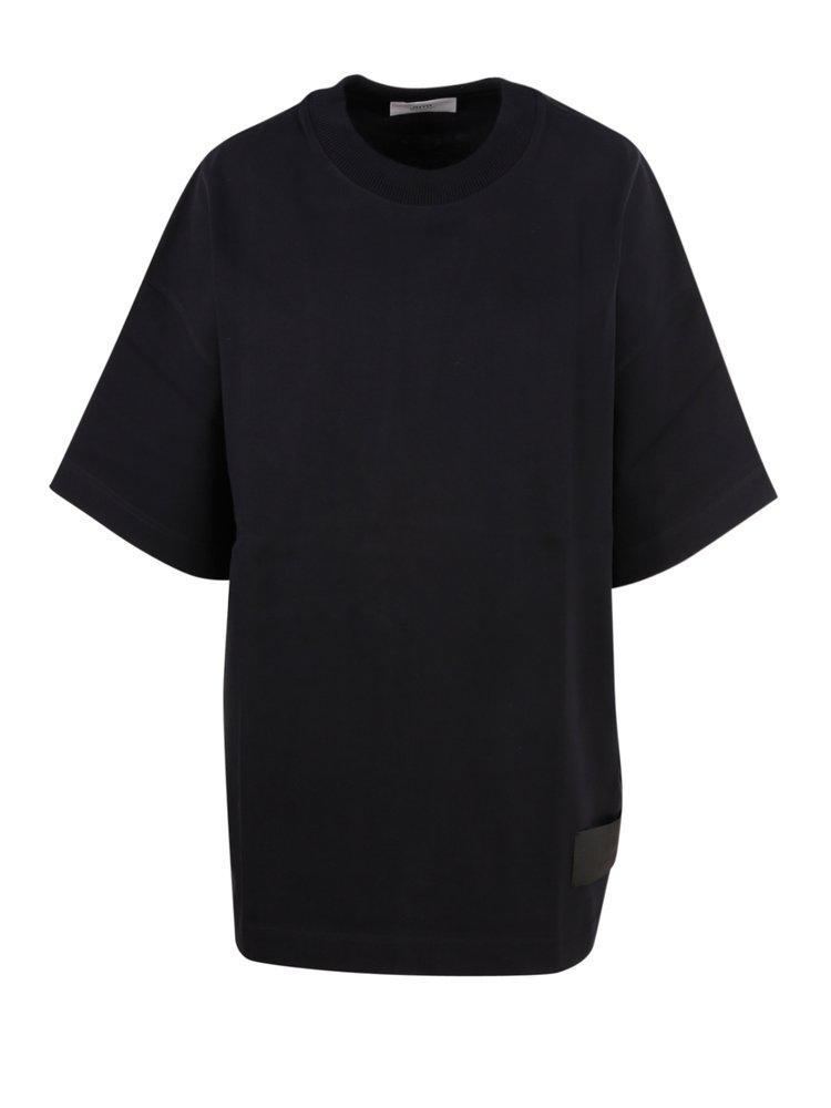 AMI Logo Patch Crewneck T-Shirt商品第1张图片规格展示