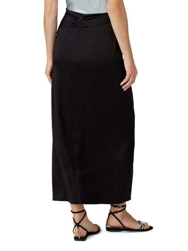 商品[二手商品] Nanushka|Samara Twist Satin Maxi Skirt,价格¥834,第2张图片详细描述