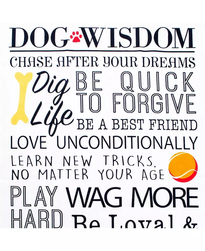 Asst Dog Prints Dishtowel Set of 2 商品