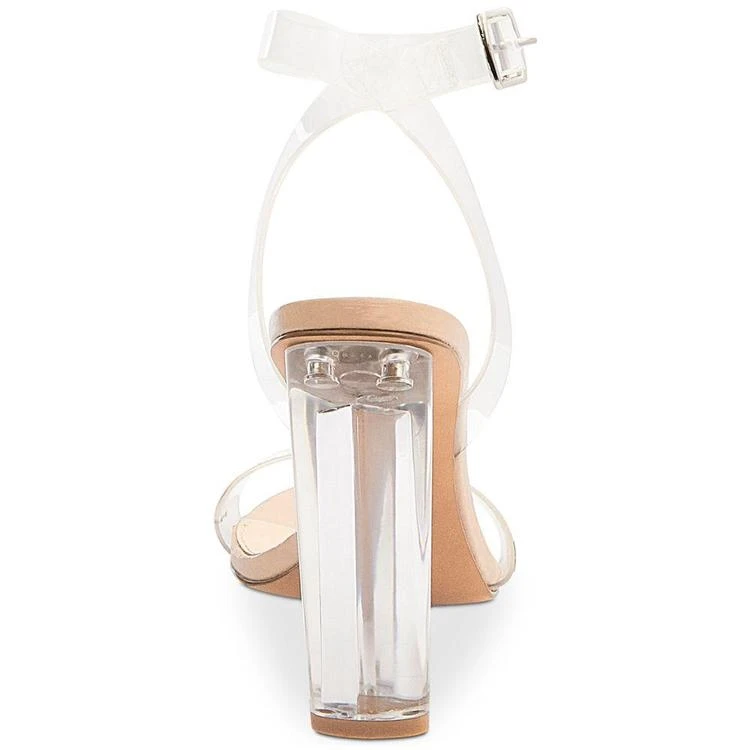 商品Steve Madden|Women's Teena Lucite Dress Sandals,价格¥673,第4张图片详细描述