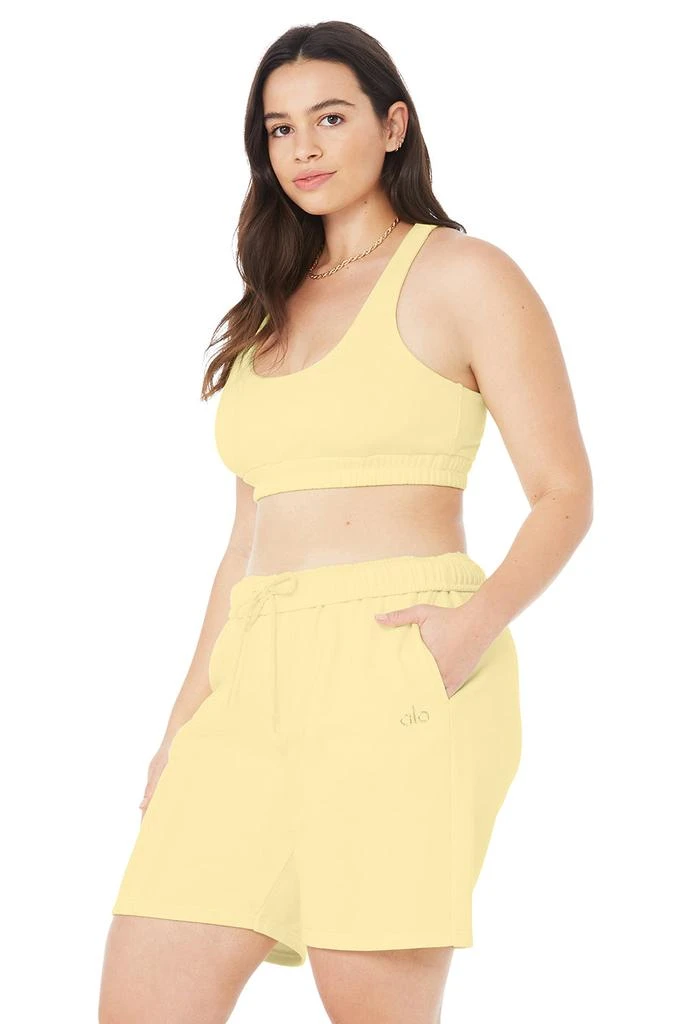 Scoop Neck Sweatshirt Bra - Buttercup 商品